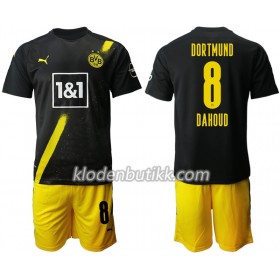 Borussia Dortmund Mahmoud Dahoud 8 Barn Bortedraktsett 2020-2021 Kortermet (+ Korte bukser)
